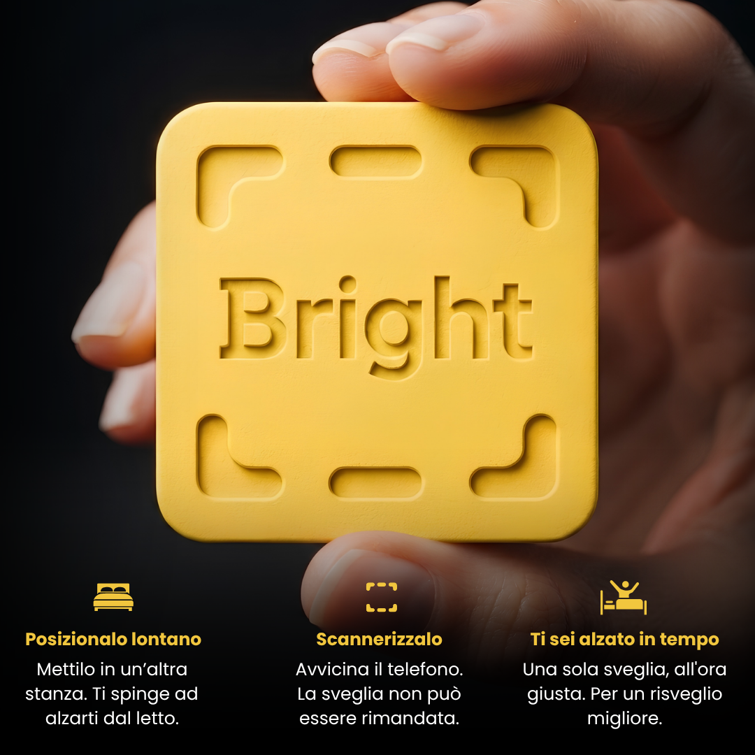 Bright™ | La sveglia che non puoi rimandare