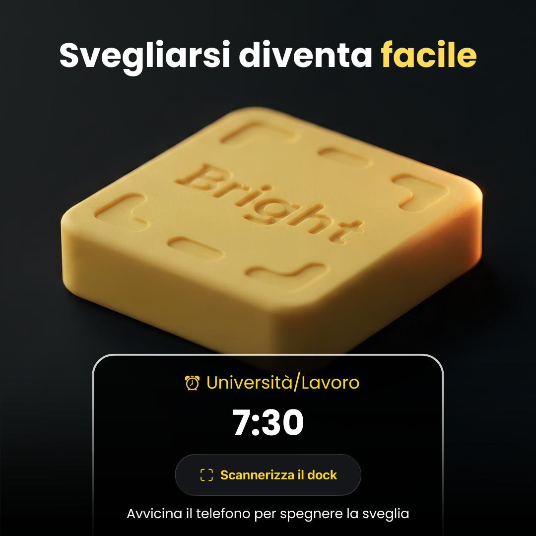 Bright™ | La sveglia che non puoi rimandare